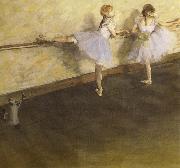 Edgar Degas Support mandatory practice oil on canvas